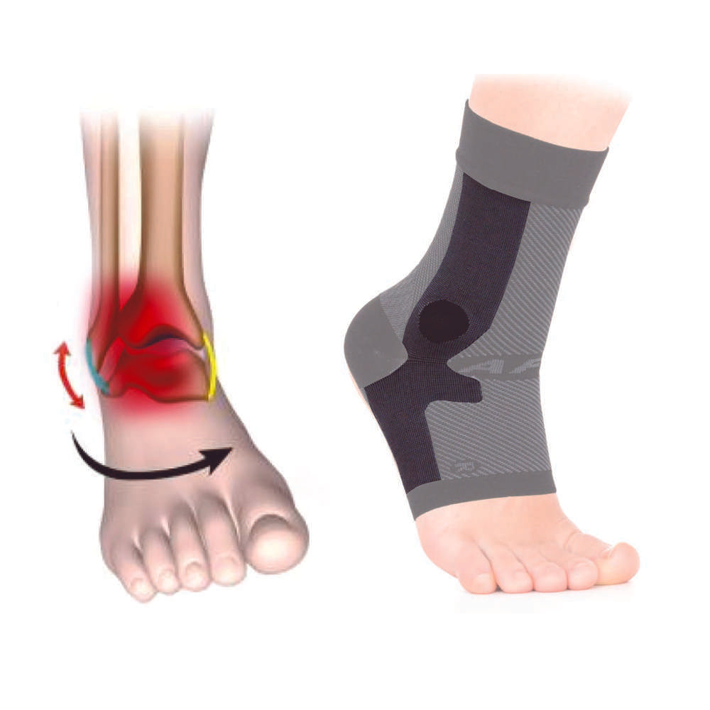 Ankle Bracing System Left (AF7) - Black - Image 10