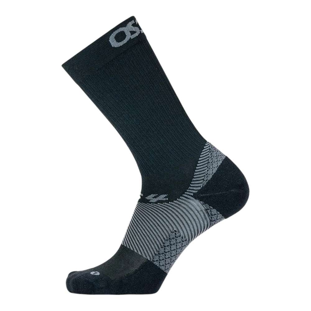 Crew Plantar Fasciitis Compression Sock (FS4) - Black - Image 6