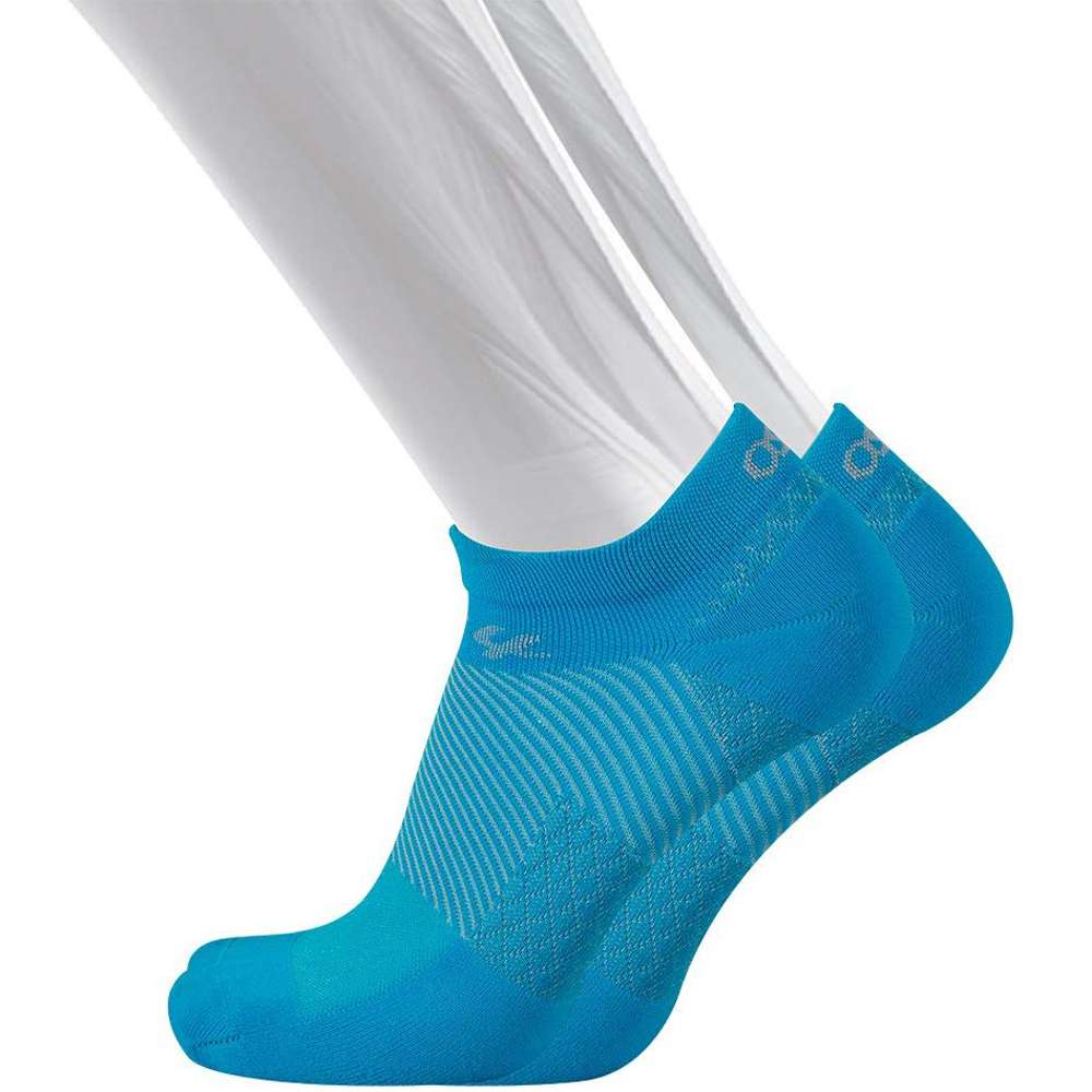 No Show Plantar Fasciitis Compression Socks (FS4) - Aqua - Image 2