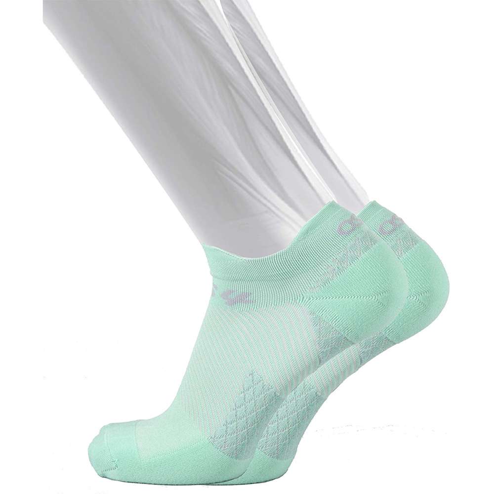 No Show Plantar Fasciitis Compression Socks (FS4) - Mint - Image 2