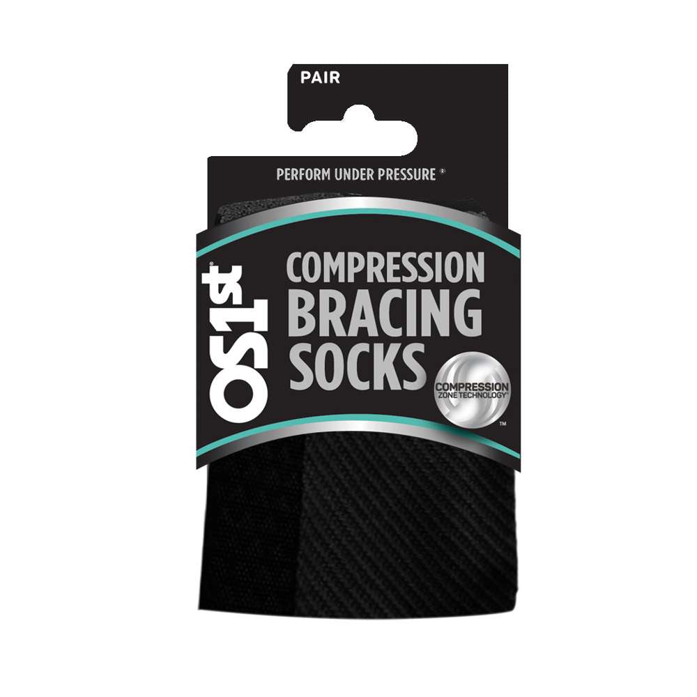 Compression Bracing Socks (FS4+) - Black - Image 5