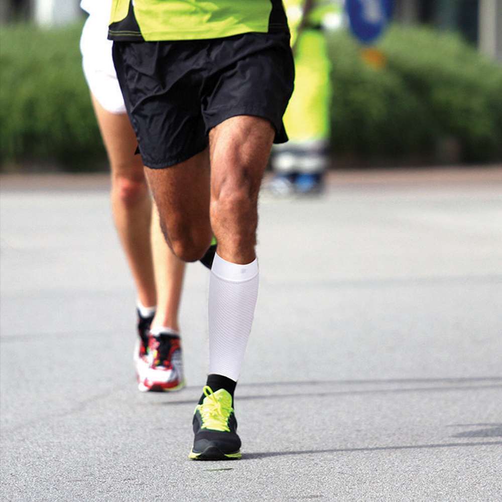 Sports Compression Leg Sleeve (FS6+) - White - Image 4