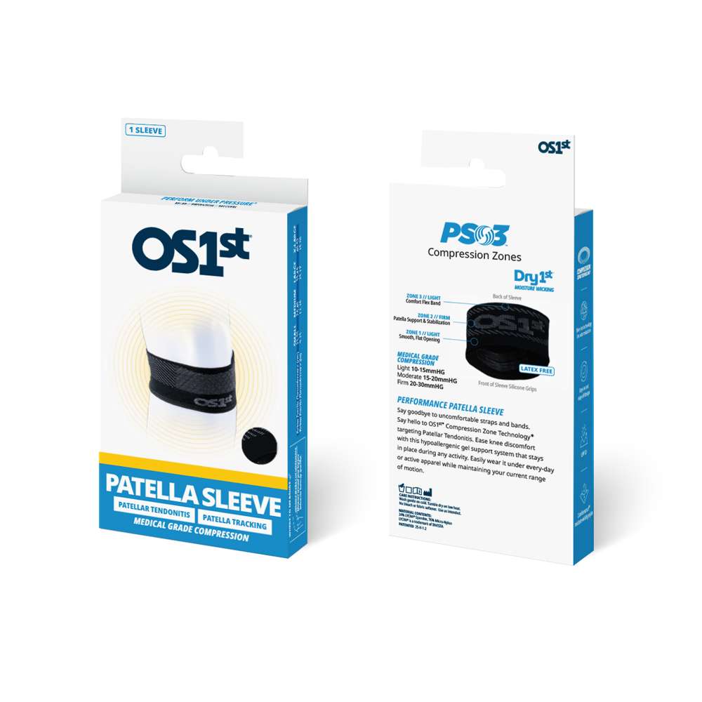 PS3 Patellar Tendon Compression Sleeve - Black - Image 3