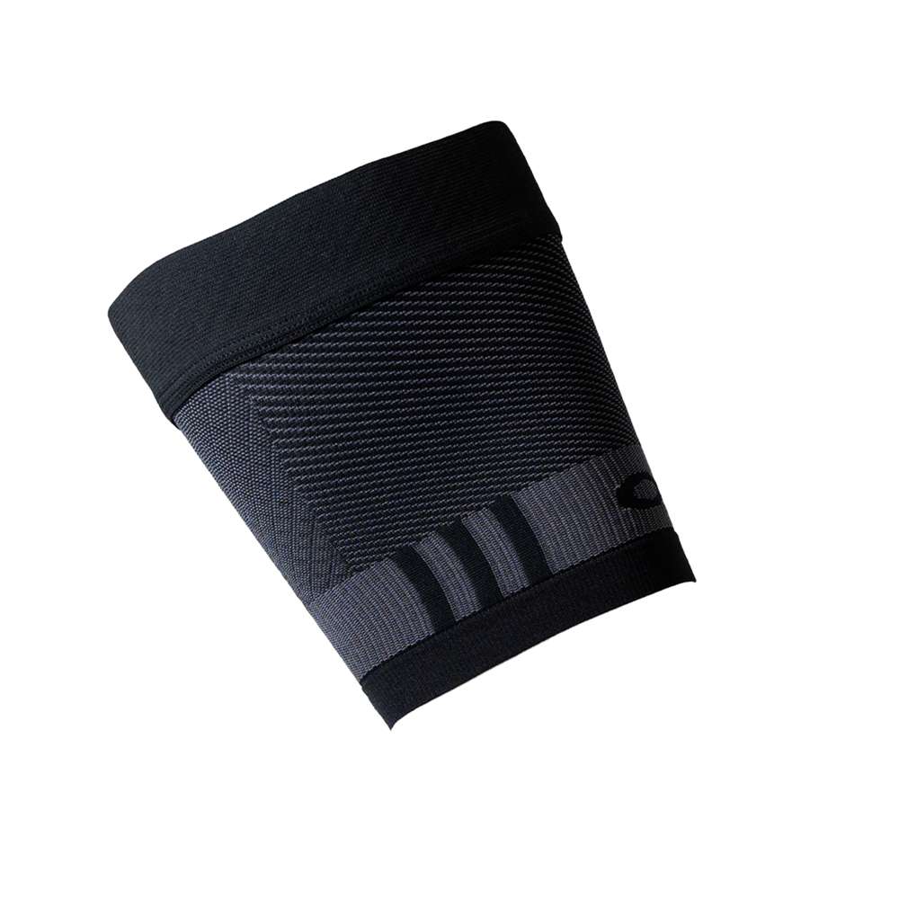QS4 Thigh Brace Compression Sleeve - Black - Image 4