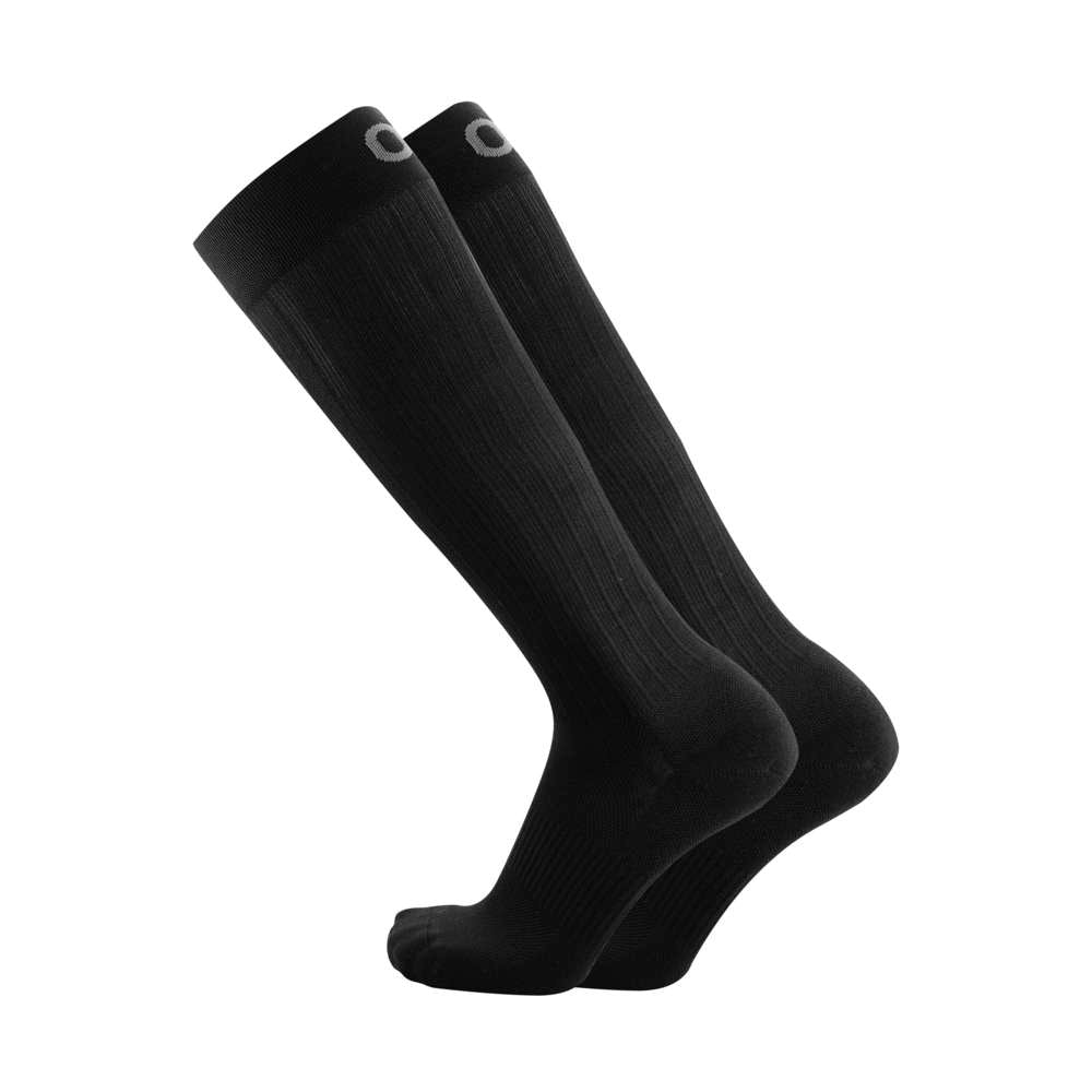 Travel Wellness Compression Socks - Black - Image 4
