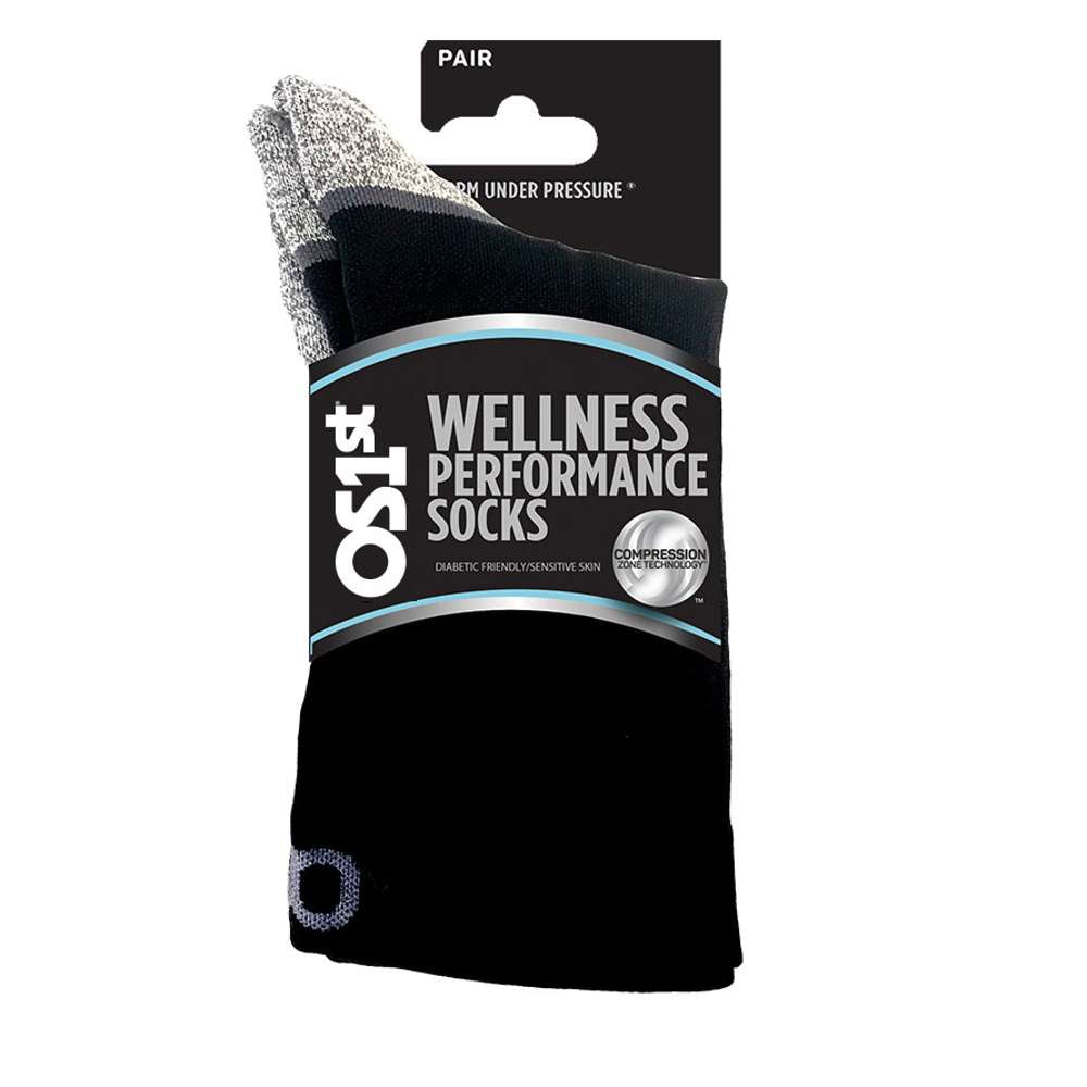 Crew Wellness Performance Sock (WP4) - Black - Image 2