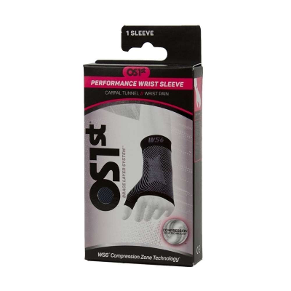 Sports Wrist Compression Sleeve (WS6) - Black - Image 2