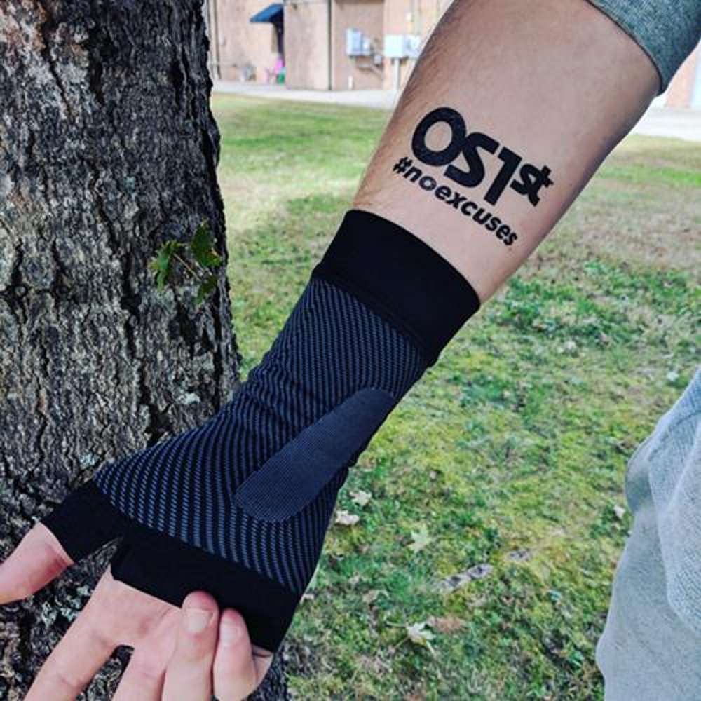 Sports Wrist Compression Sleeve (WS6) - Black - Image 5