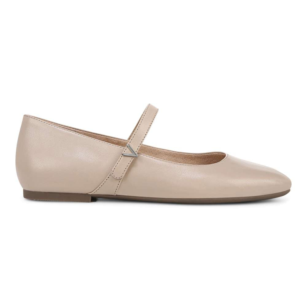 Alameda Mary-Jane Flat - Oatmeal - Image 2