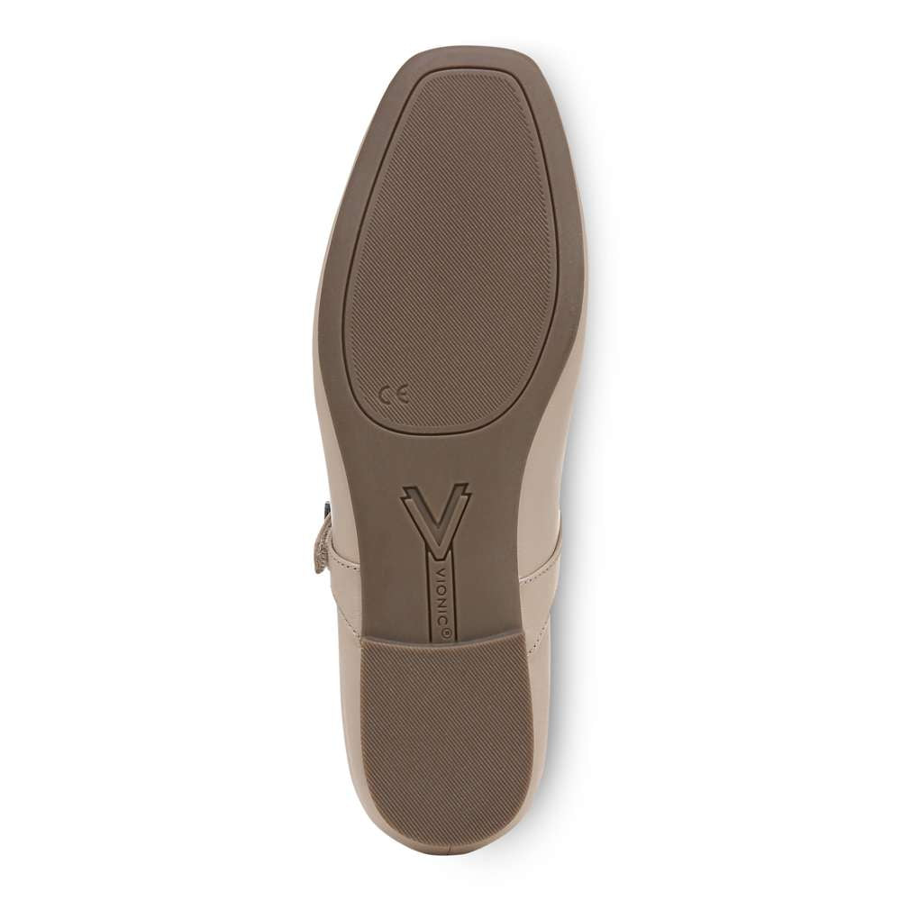 Alameda Mary-Jane Flat - Oatmeal - Image 6