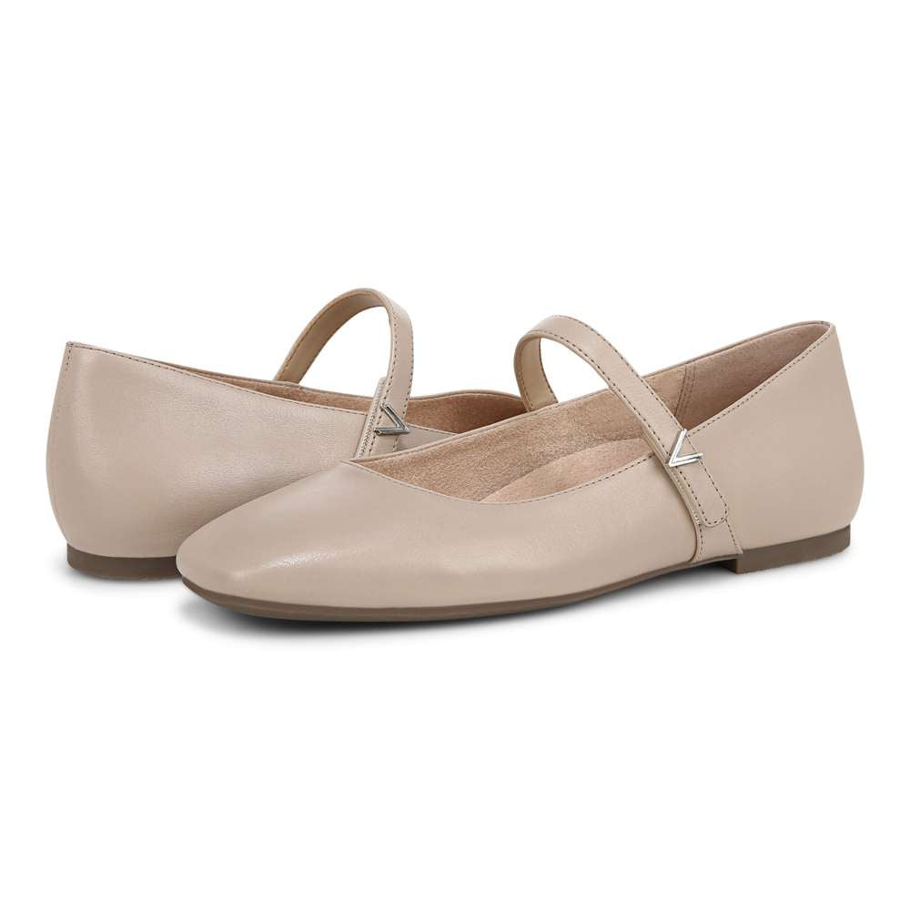 Alameda Mary-Jane Flat - Oatmeal - Image 7