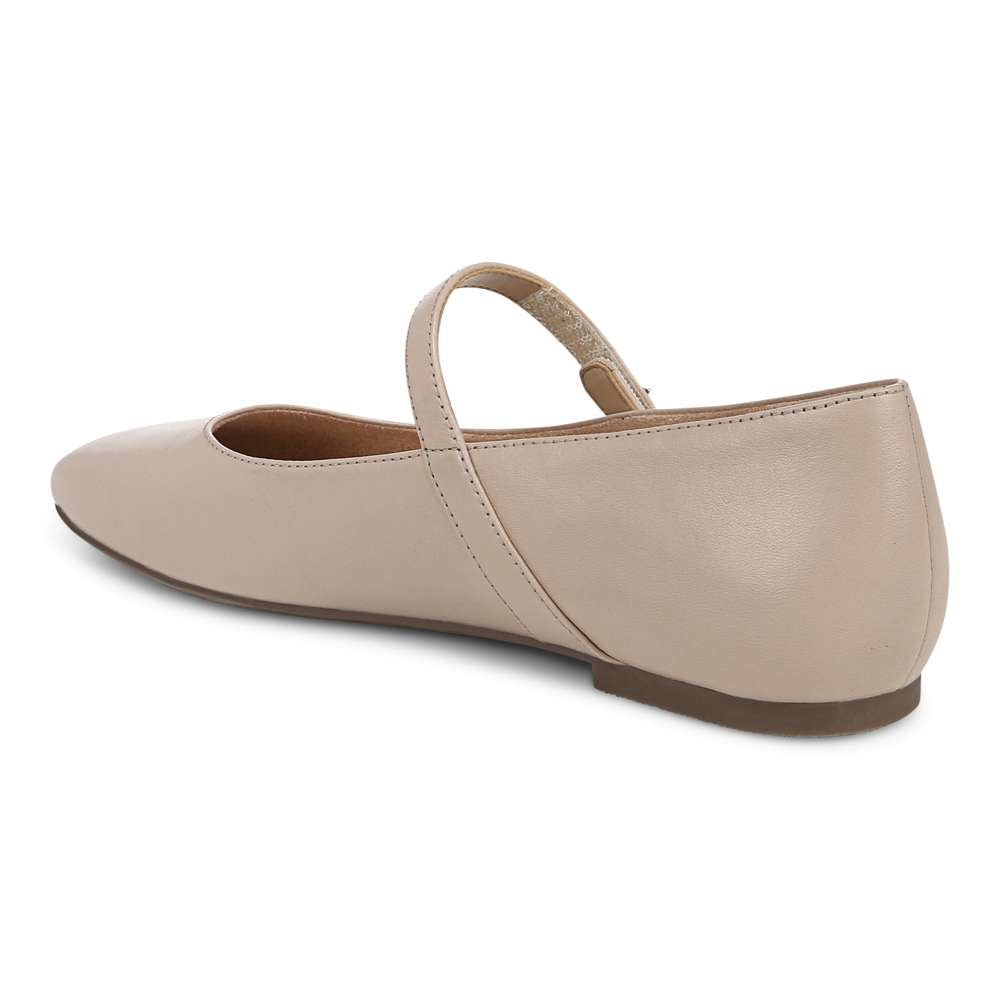 Alameda Mary-Jane Flat - Oatmeal - Image 9