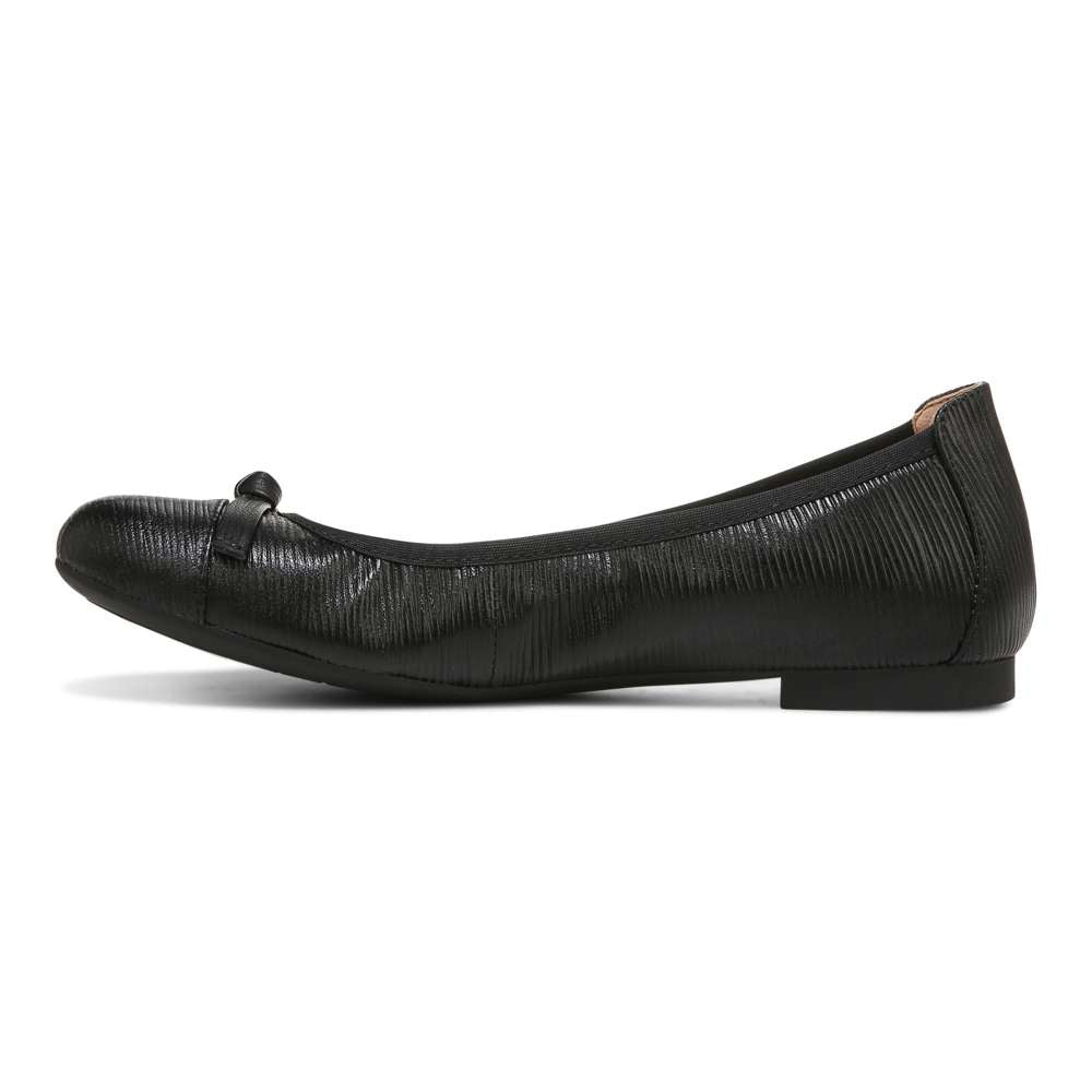 Amorie Ballet Flat - Black Wavy - Image 3