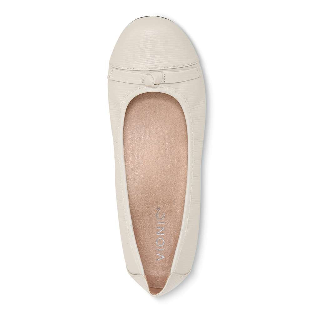 Amorie Ballet Flat - Cream Wavy - Image 4