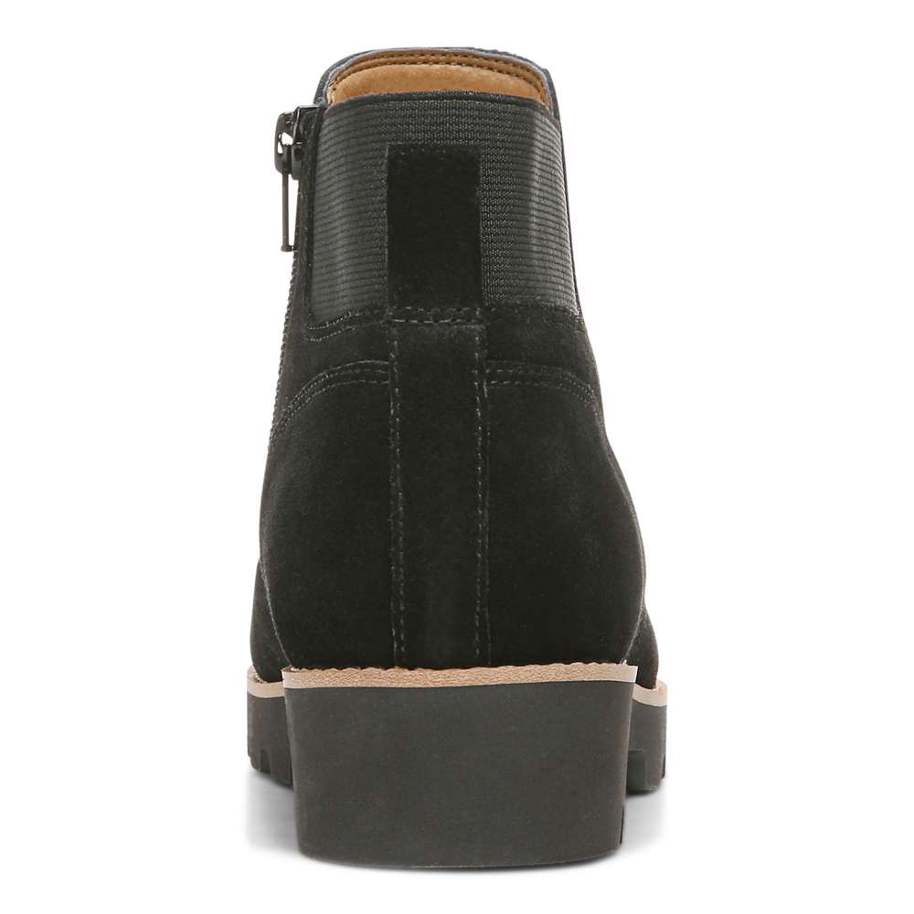 Brionie Chelsea Boot - Black Suede - Image 8