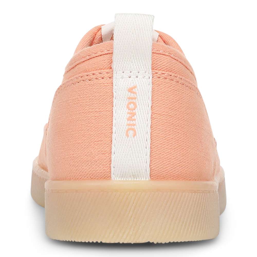 Cyan Slip-On Casual Sneaker - Shell Coral - Image 7