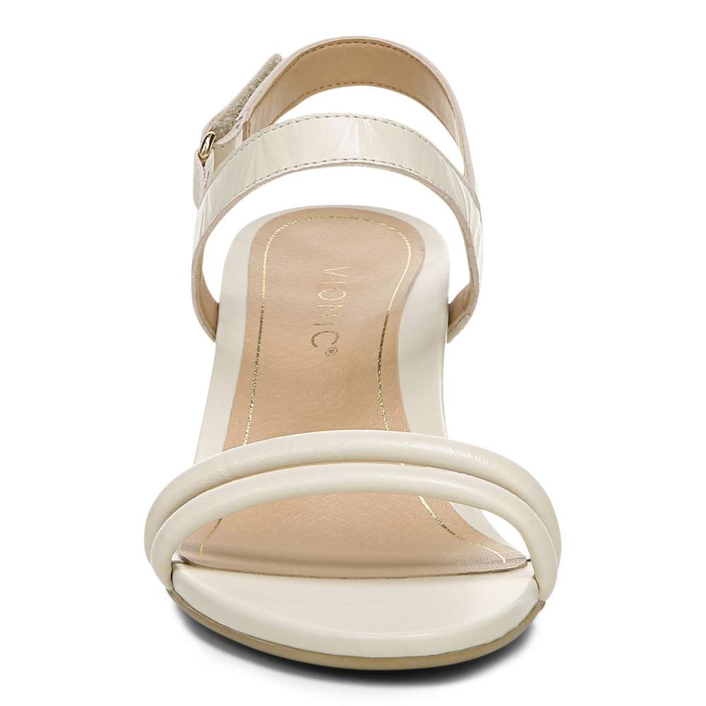 Emmy Wedge Sandal - Cream - Image 5