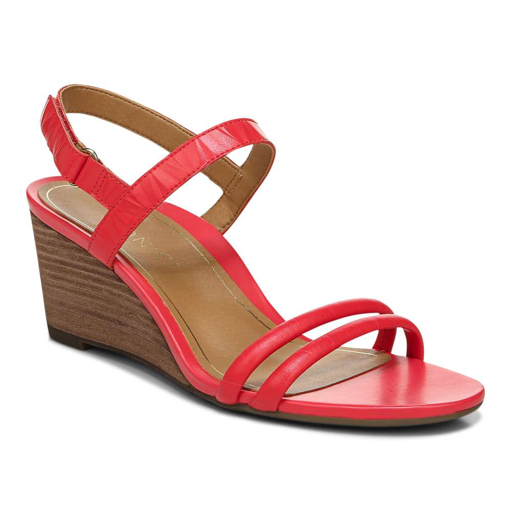 Emmy Wedge Sandal - Poppy - Image 9