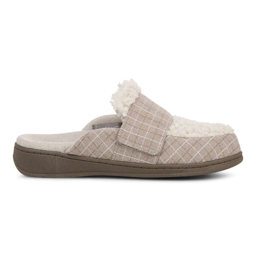 Gemma II Slipper - Plaid Cream - Image 2