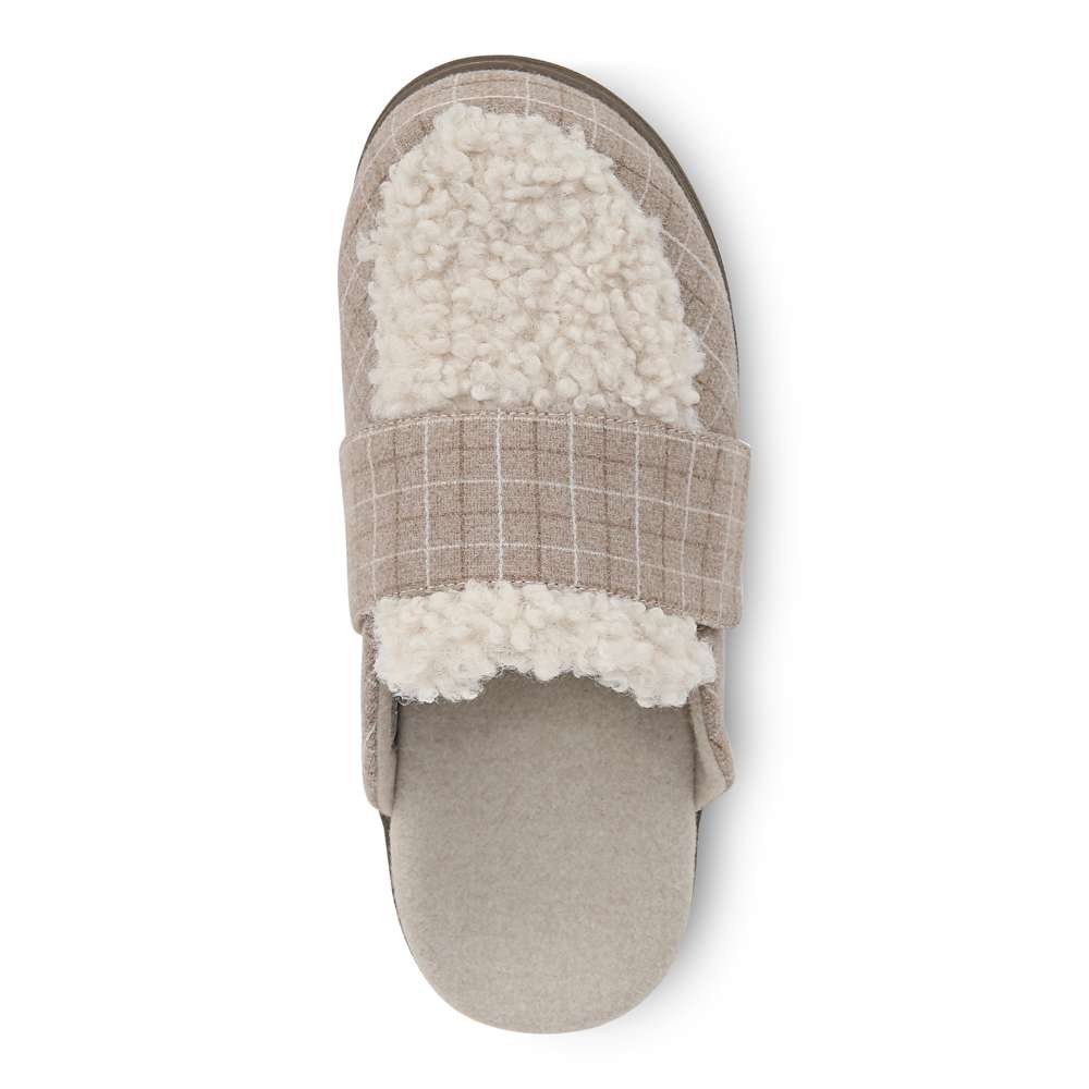 Gemma II Slipper - Plaid Cream - Image 4