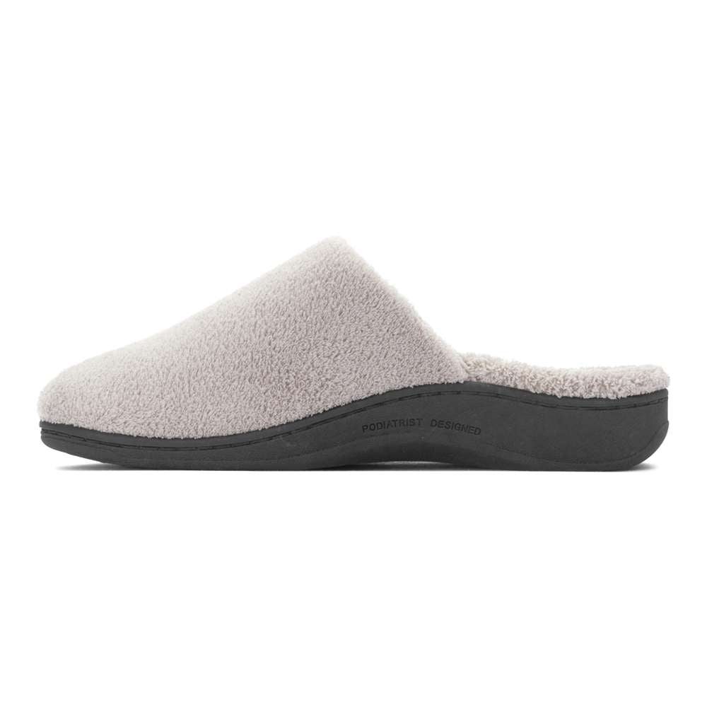 Gemma Mule Slipper - Light Grey - Image 3