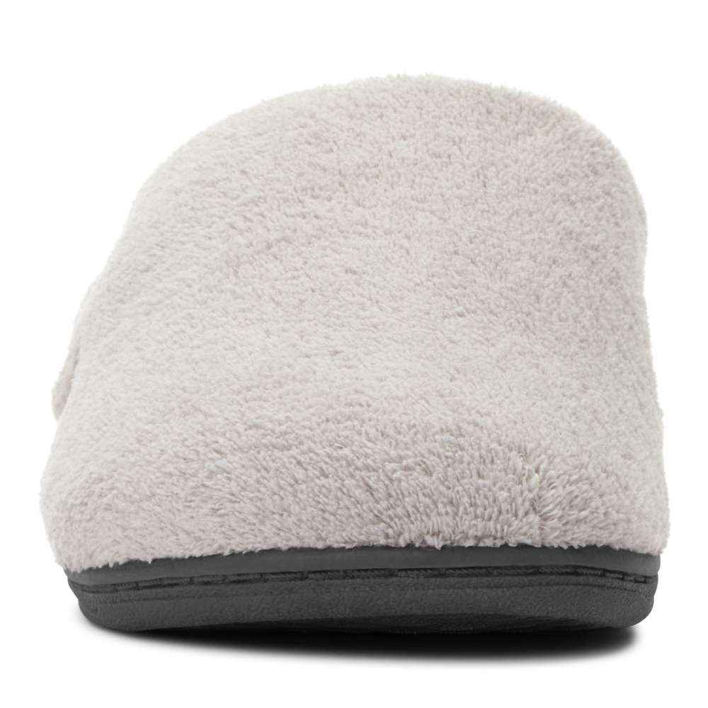 Gemma Mule Slipper - Light Grey - Image 4