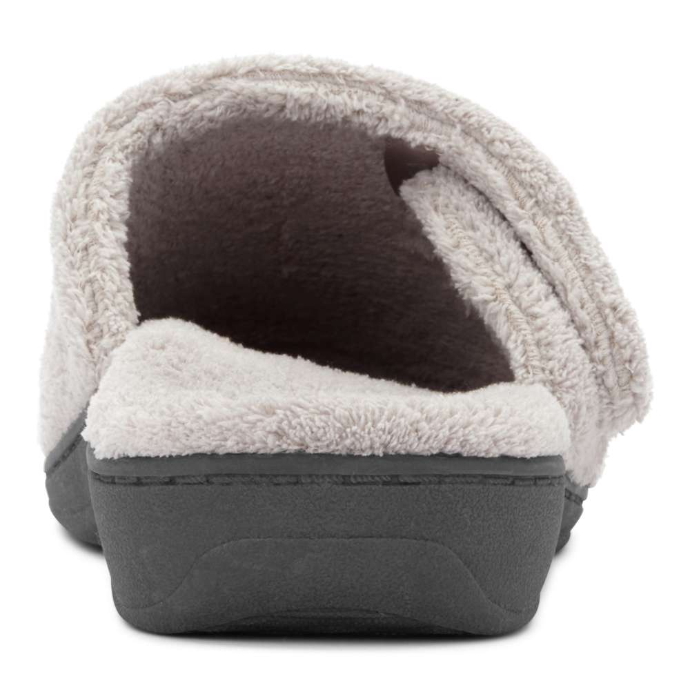 Gemma Mule Slipper - Light Grey - Image 5