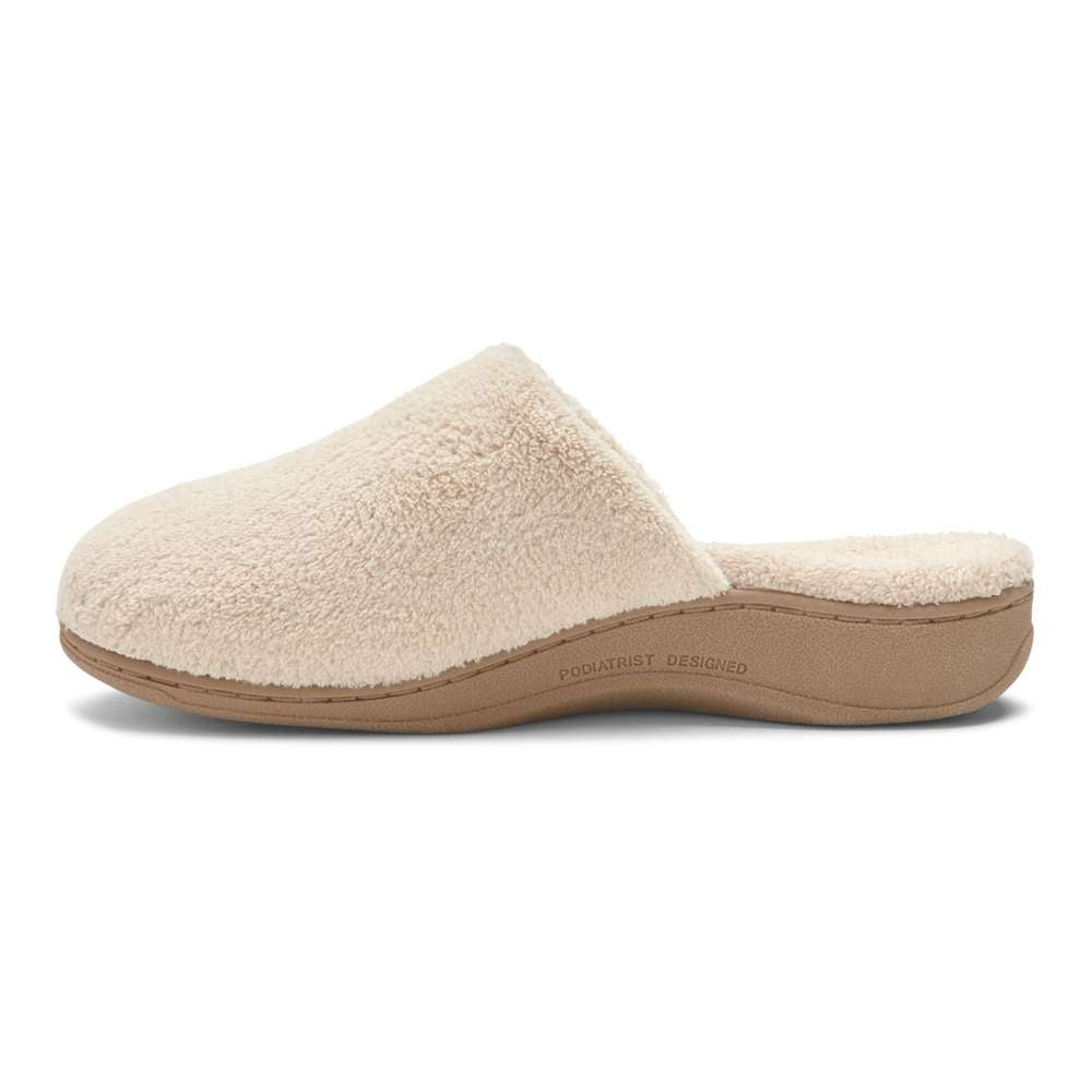 Gemma Mule Slipper - Tan - Image 3