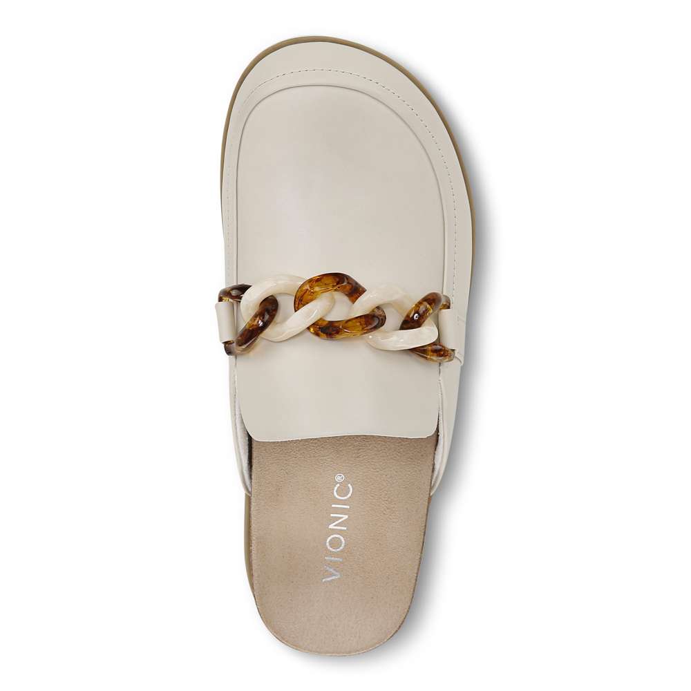 Georgie Mule - Cream - Image 4