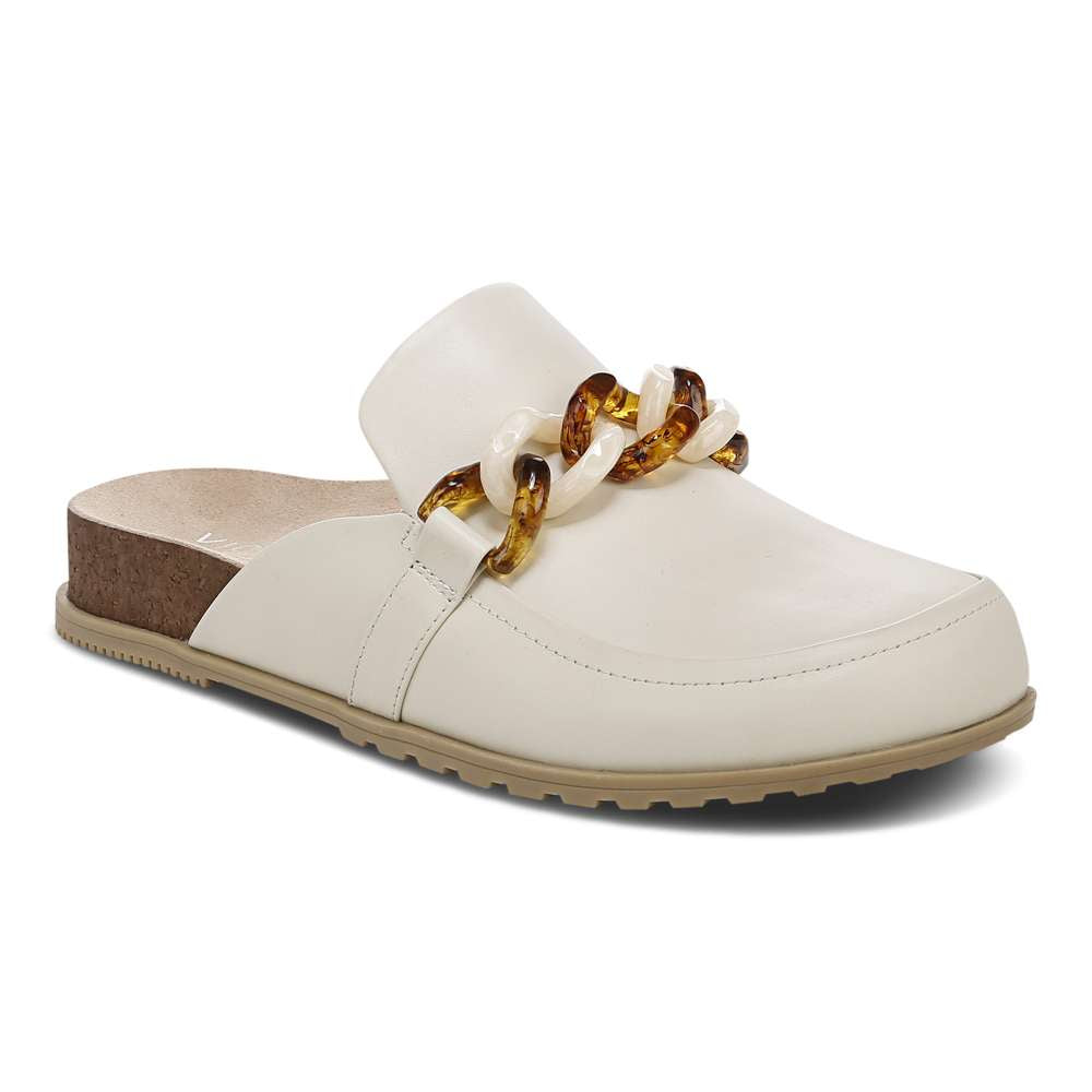 Georgie Mule - Cream - Image 11