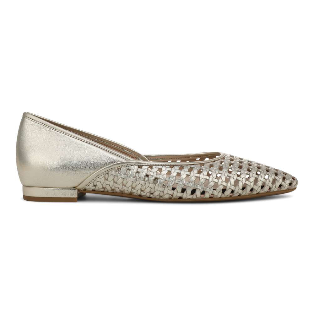 Gracia Woven Flat - Gold - Image 2