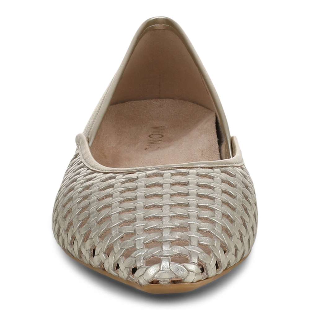 Gracia Woven Flat - Gold - Image 5