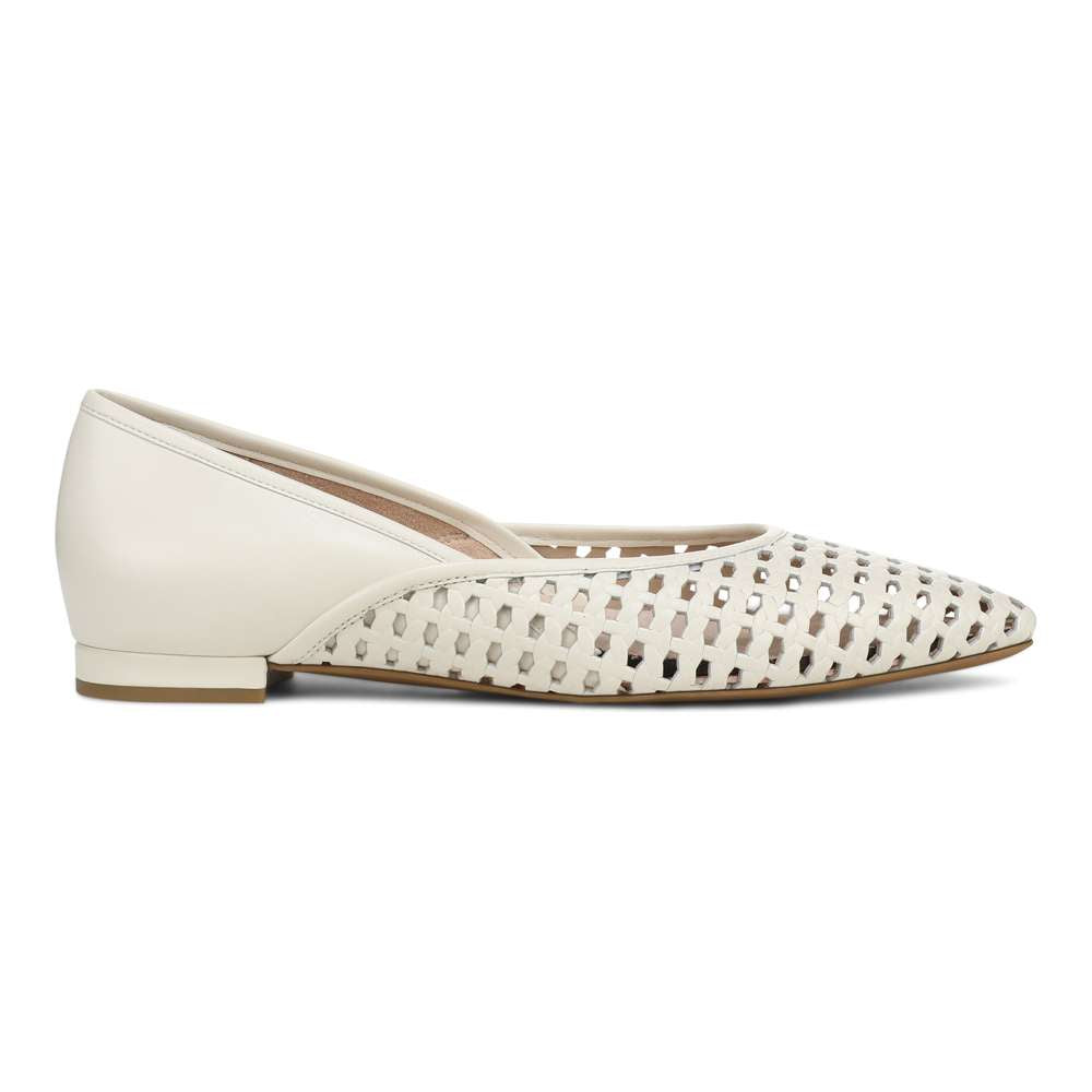 Gracia Woven Flat - Ivory - Image 2