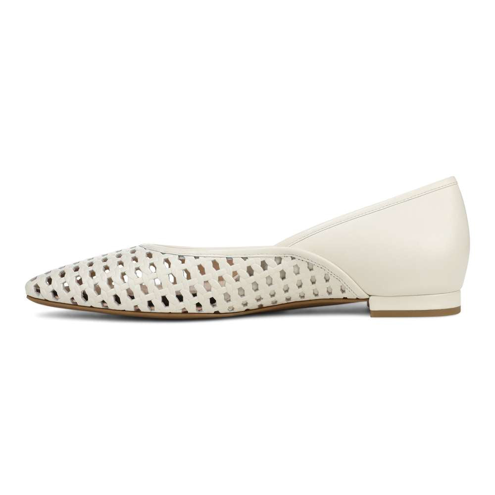 Gracia Woven Flat - Ivory - Image 3