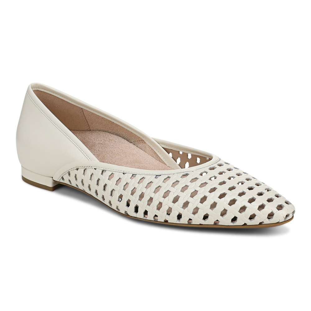 Gracia Woven Flat - Ivory - Image 8
