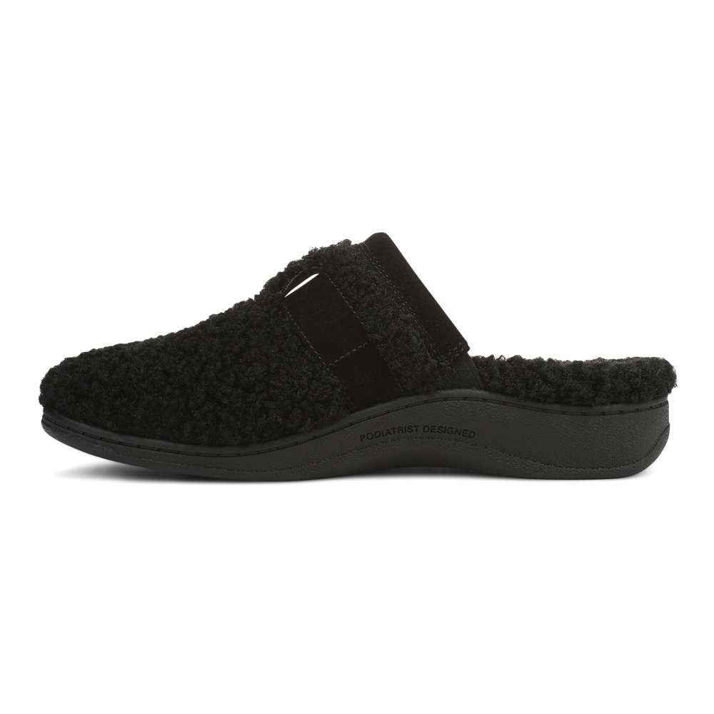 Izzy Slipper - Black - Image 3