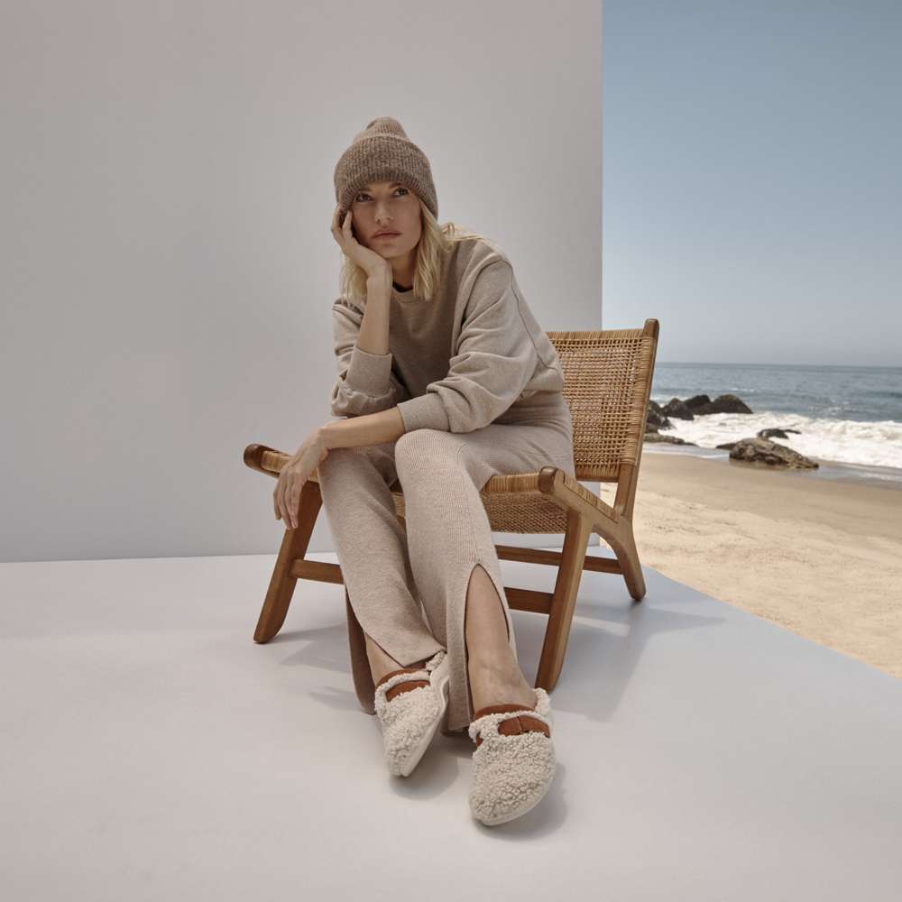 Izzy Slipper - Cream - Image 6