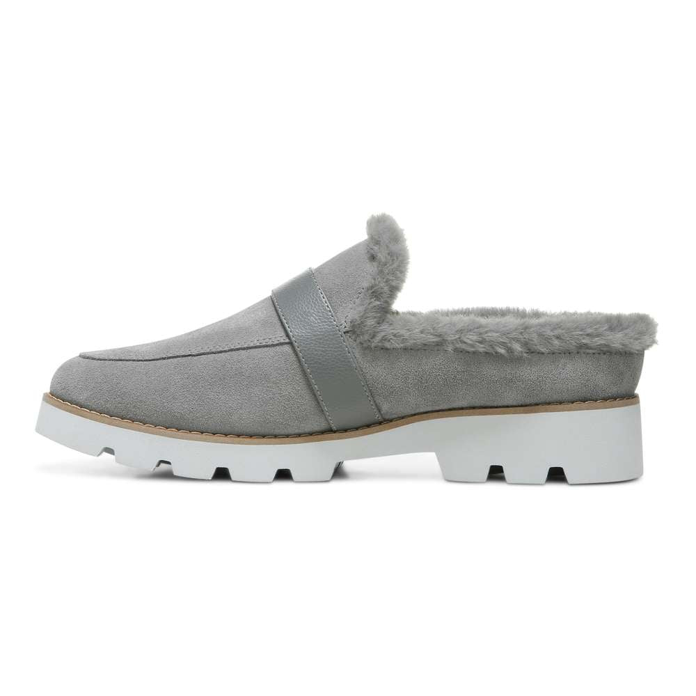 Kailen Mule - Charcoal Suede - Image 3