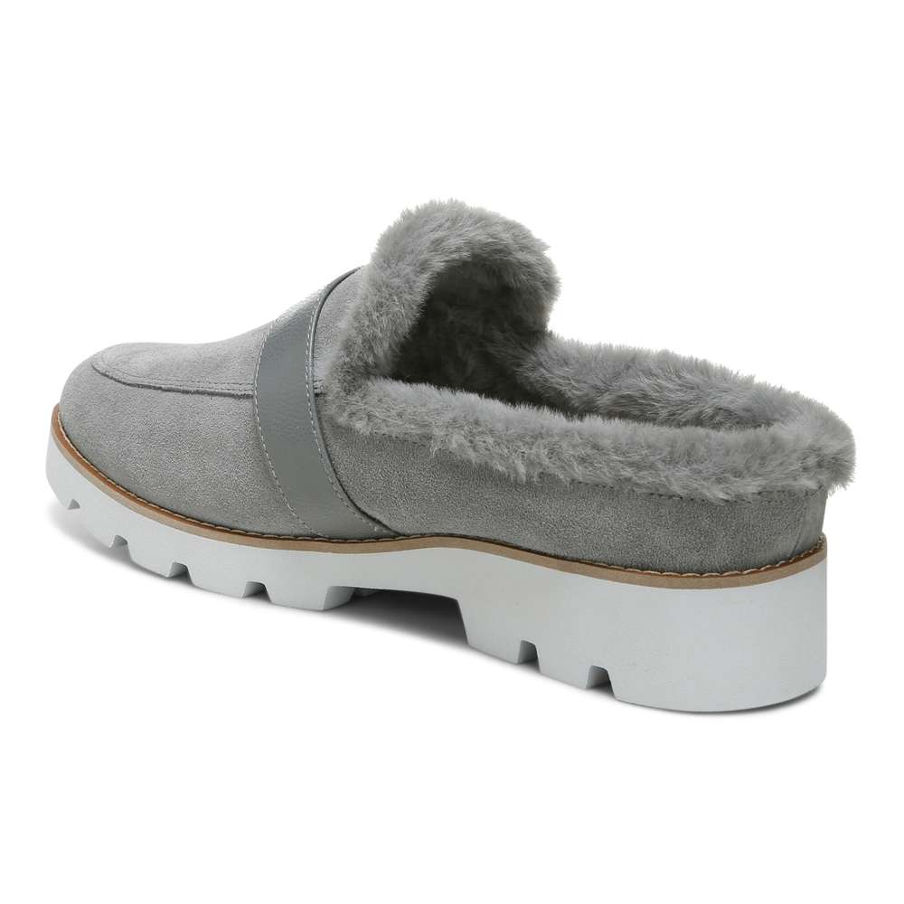 Kailen Mule - Charcoal Suede - Image 6