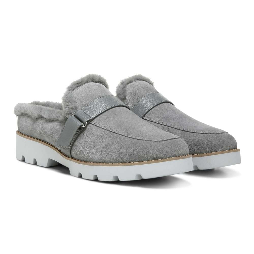 Kailen Mule - Charcoal Suede - Image 8
