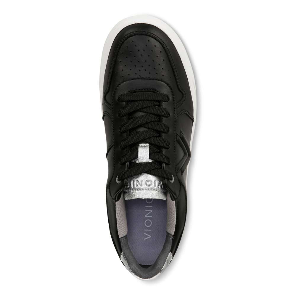 Kimmie Court Sneaker - Black Silver - Image 4