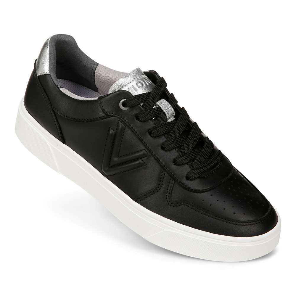 Kimmie Court Sneaker - Black Silver - Image 6