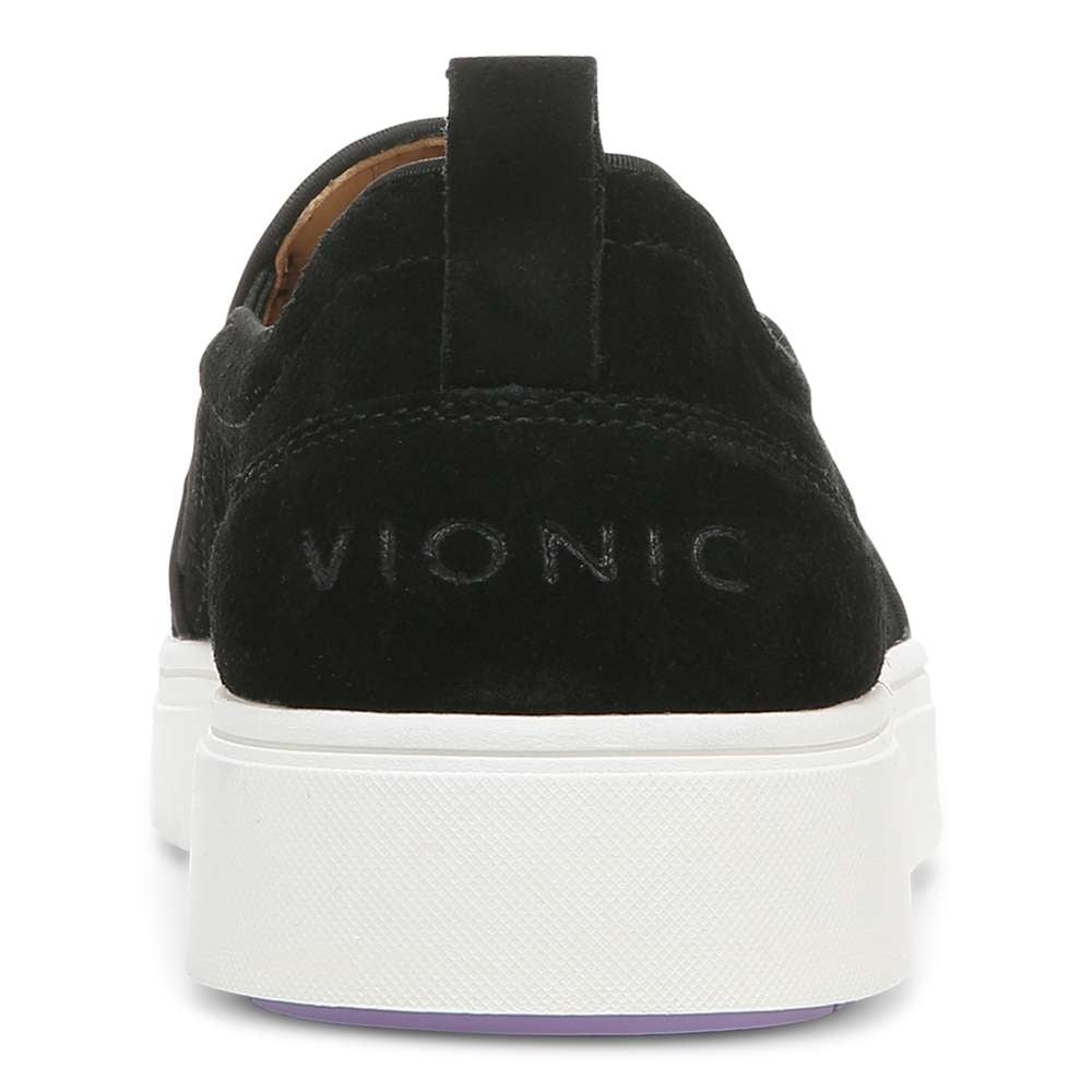 Kimmie Perf Slip-On Sneaker - Black Suede - Image 9
