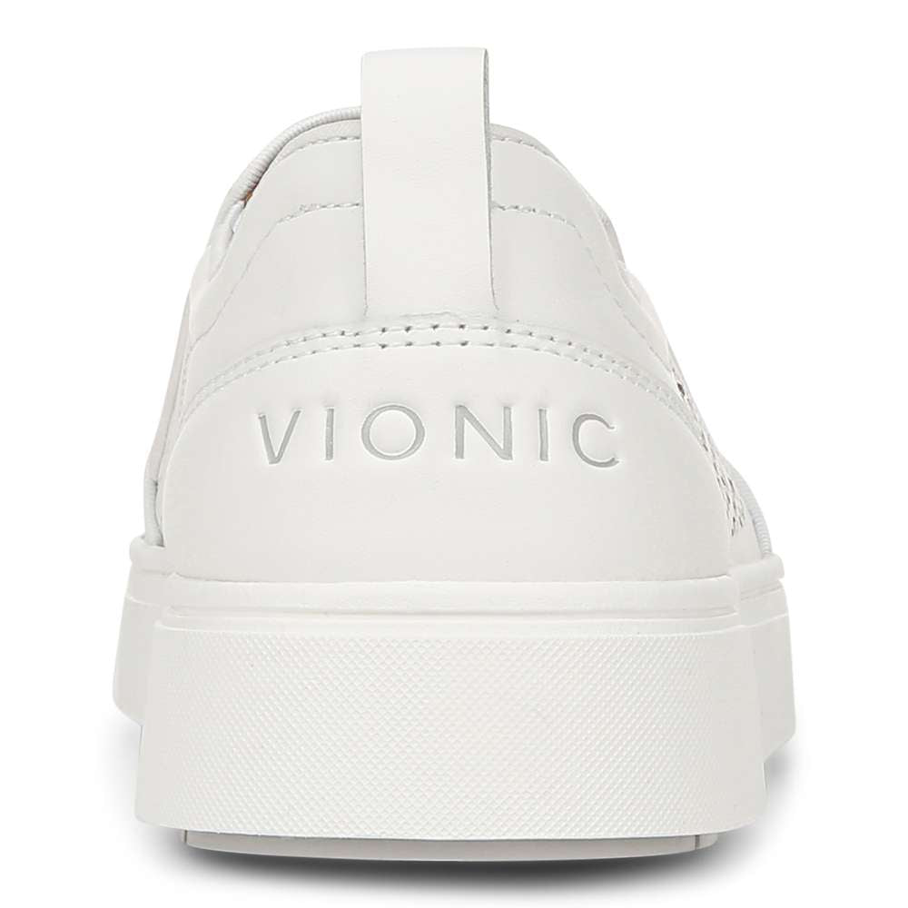 Kimmie Perf Slip-On Casual Sneaker - White - Image 9