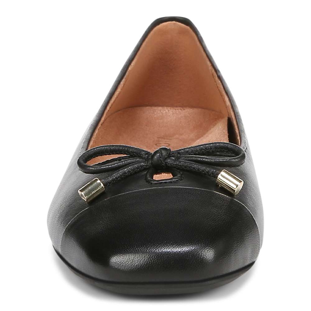 Klara Ballet Flat - Black Leather - Image 5