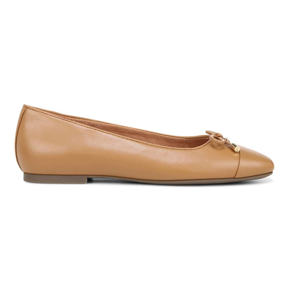 Klara Ballet Flat - Camel Leather - Image 2
