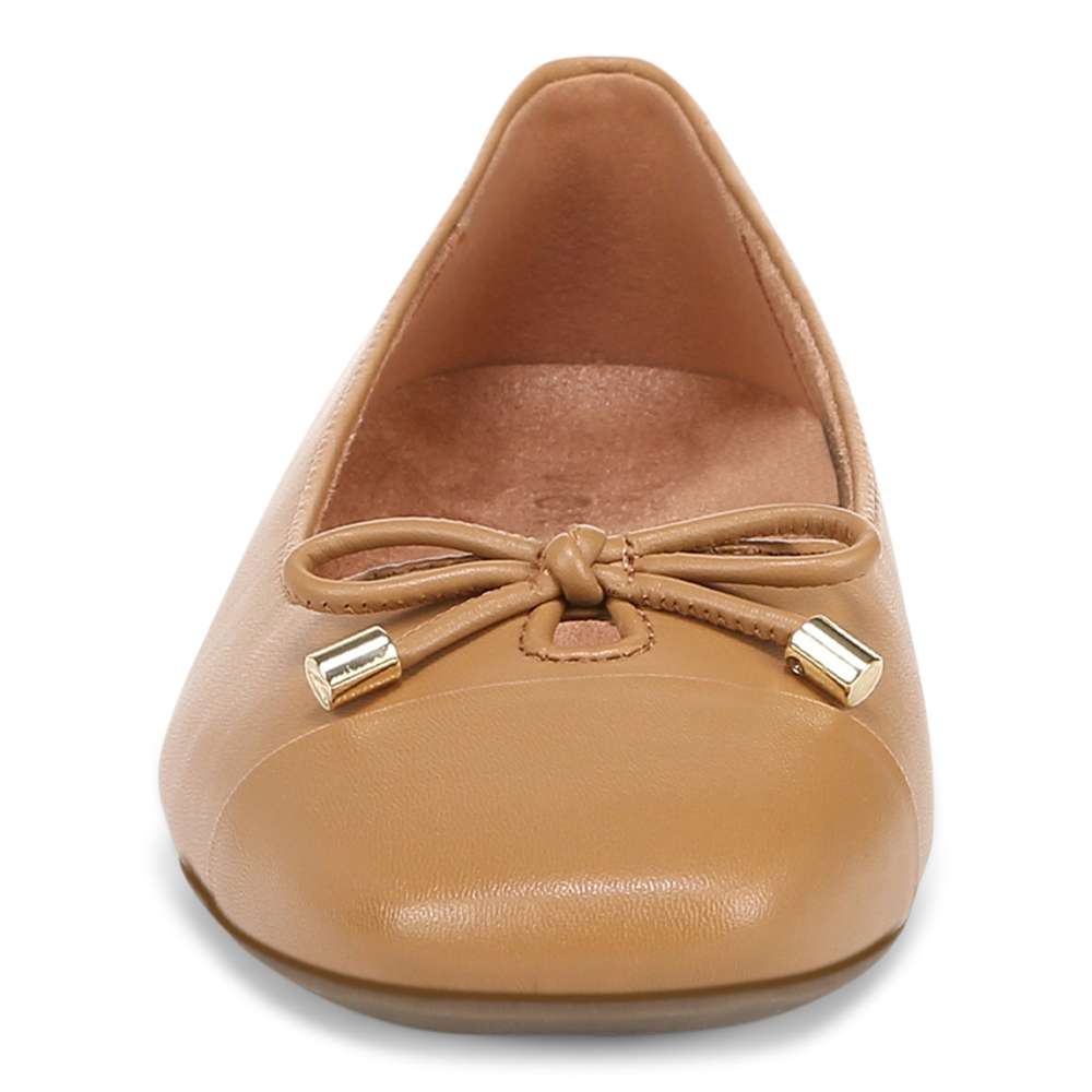 Klara Ballet Flat - Camel Leather - Image 5