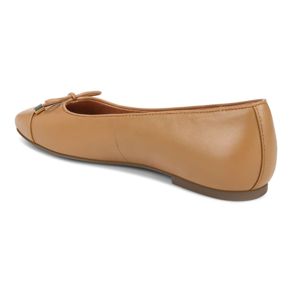 Klara Ballet Flat - Camel Leather - Image 6