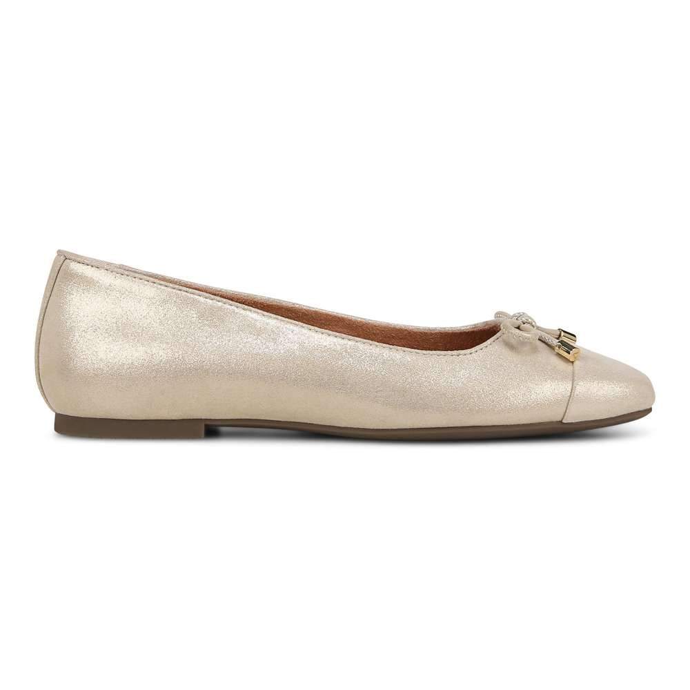 Klara Ballet Flat - Gold Leather - Image 2