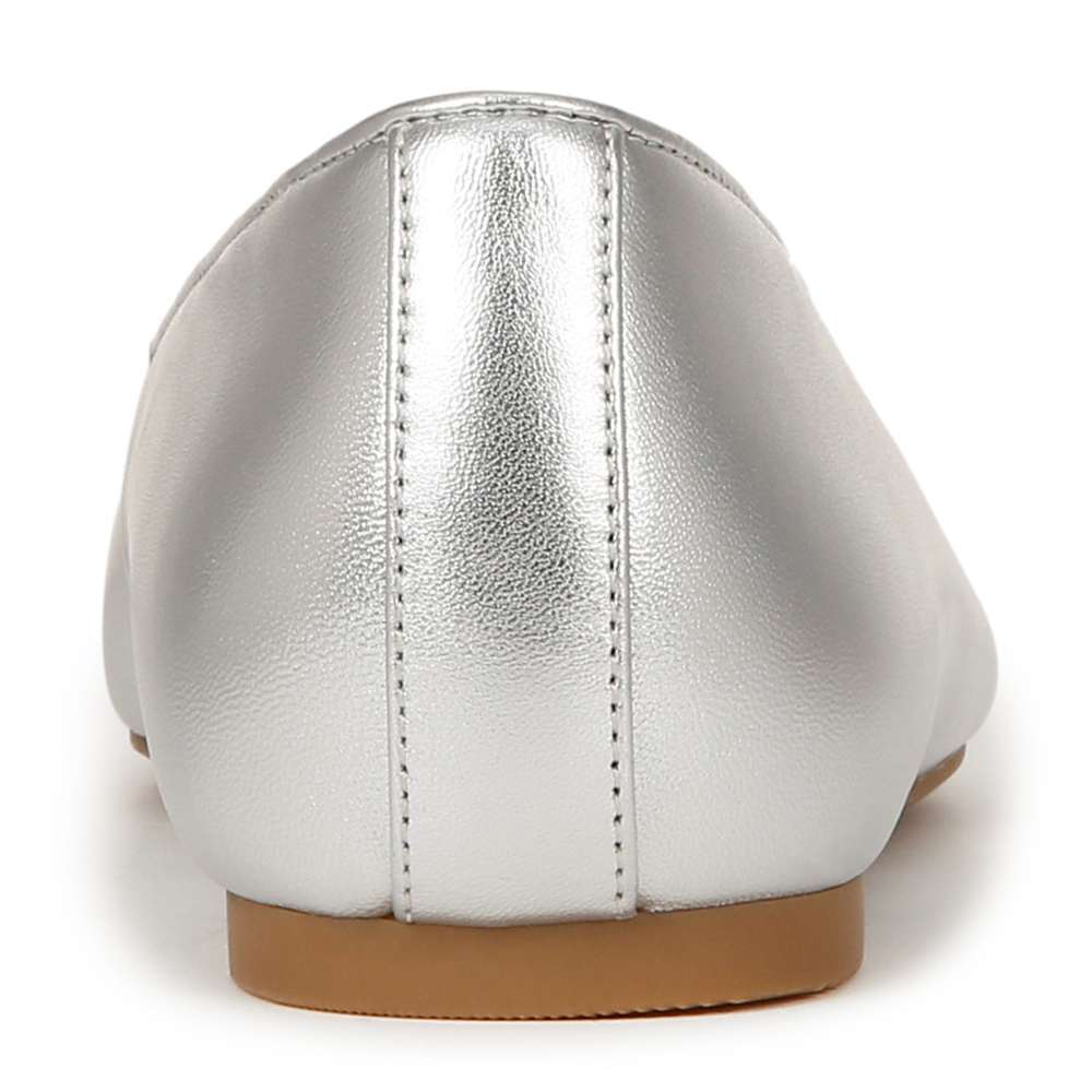 Klara Ballet Flat - Silver Leather - Image 9